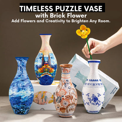 Artelier 3D Puzzle Vase - artelier studios