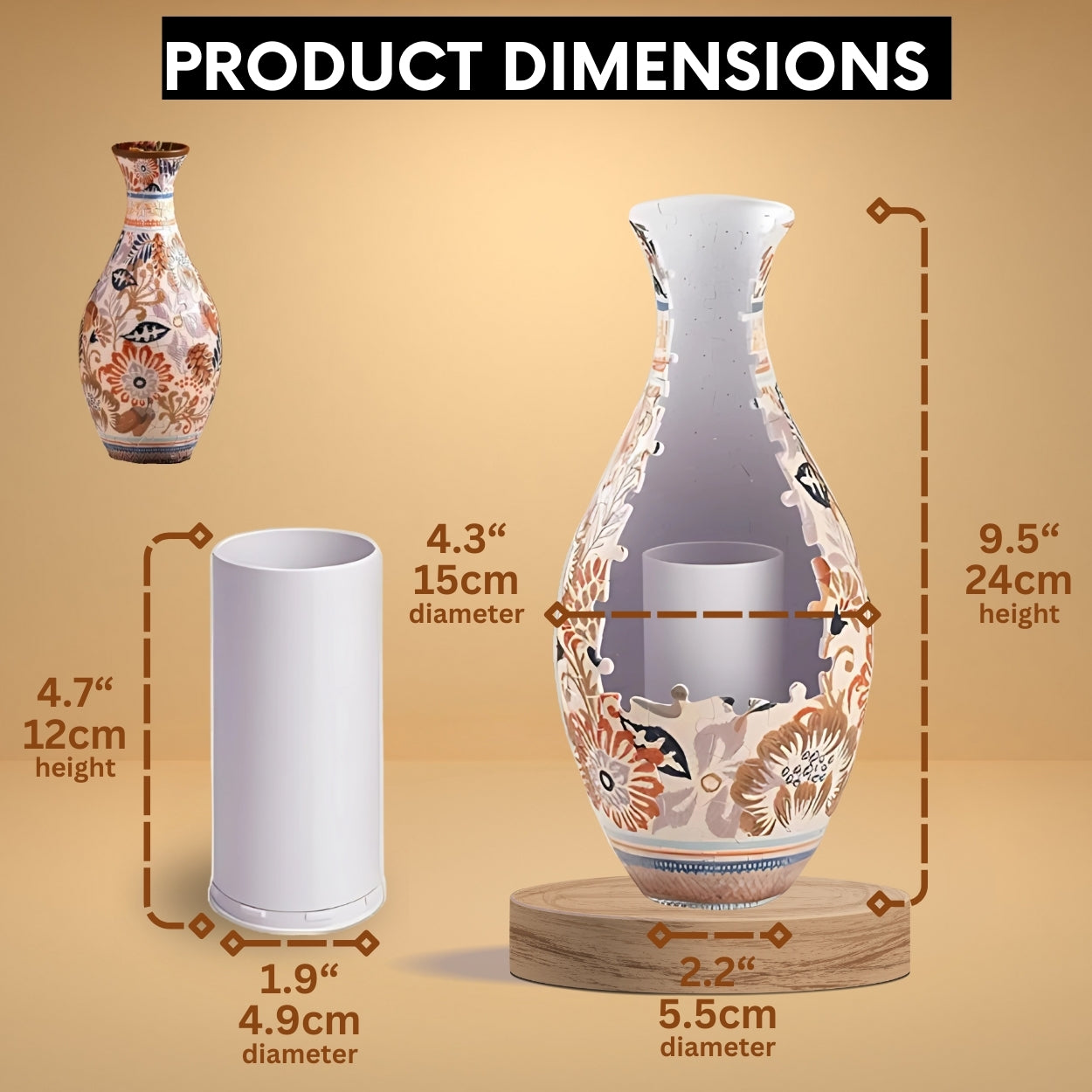 Artelier 3D Puzzle Vase - artelier studios